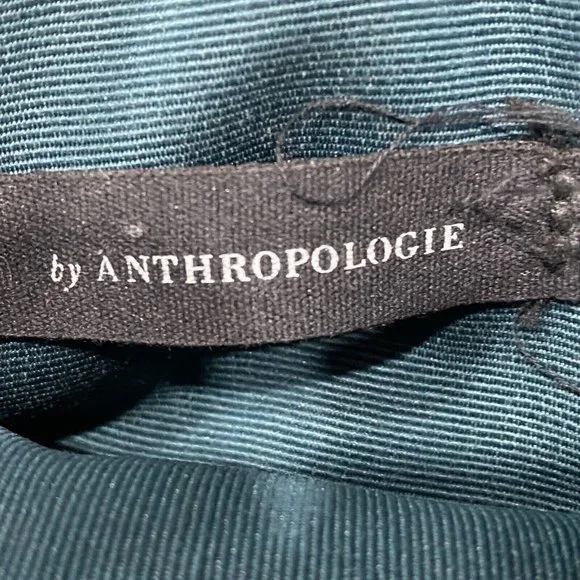 Anthropologie Teal Green Crossbody Bag With Gold Studs - Picture 10 of 14